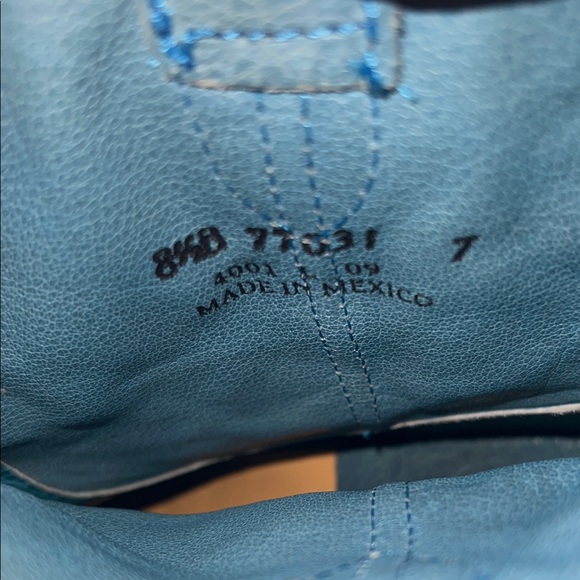 Frye Blue Ankle Boots - Picture 7 of 8